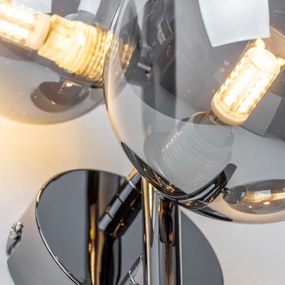 Brilagi - LED Nástenné svietidlo MILLA 3xG9/3W/230V lesklý chróm/dymová