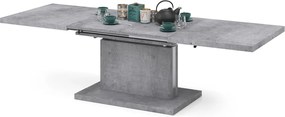 ASTON beton, rozkládací, zvedací konferenční stůl, stolek