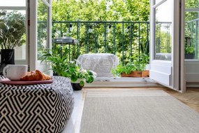 Koberec SIZAL FLAT 48829637 Jodelka - sivý