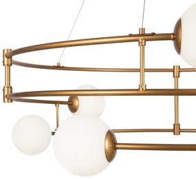 Maytoni MOD317PL-06G - Luster na lanku BALANCE 6xG9/40W/230V medená