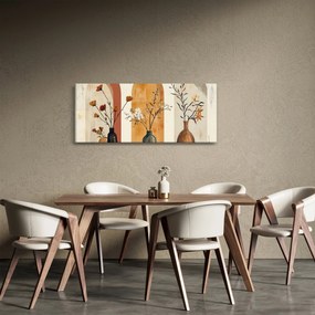 Obraz - Vázy v oblúkoch (120x50 cm)