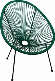 Záhradné kreslo ACAPULCO - zelené