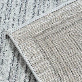 Dywany Łuszczów, Kusový koberec Allure 8783 l.grey/white, 140x190, šedá, kancelária