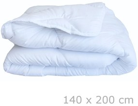 Prešívaná prikrývka Klasik 140x200 cm s výplňou z dutého vlákna