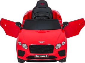 Elektrické autíčko Bentley Bentayga S červené
