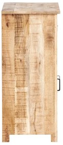 furniture-nabytek.cz - Masívna komoda Pune z mangového dreva, lakovaná, hnedá