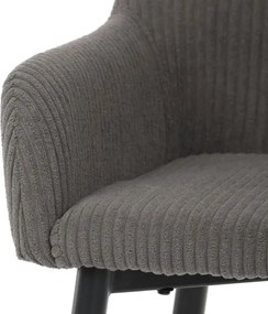 Barová stolička sivá AUB-V4009 GREY6