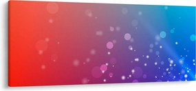 Moderný abstraktný obraz (120x50 cm)