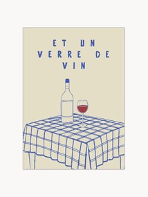 Plagát Et Un Verre de Vin