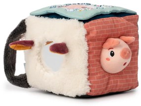 Lilliputiens - textilná kocka s aktivitami - vlk Ľudovít