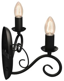 Nástenné svietidlo MAURO 2xE14/60W/230V