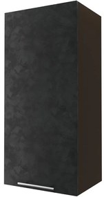 Skrinka do kuchyne Malmo Ares black W4/45 lava