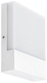Rabalux 77098 - LED Vonkajšie nástenné svietidlo GIMONE LED/10W/230V IP44 biela RL77098