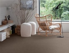 Koberce Breno Metrážny koberec MIRA 44, šíře role 400 cm, hnedá, viacfarebná