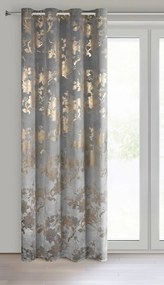 ZATEMŇOVACÍ ZÁVES NA KRÚŽKOCH CELIA 140X250 CM VZOROVANÁ