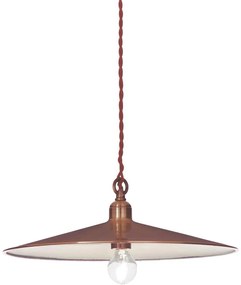 Ideal Lux - Luster na lanku CANTINA 1xE27/42W/230V pr. 35 cm meď