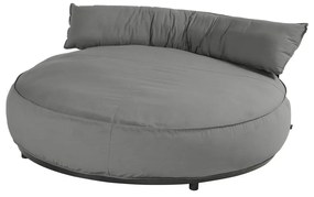 Sivá polstrovaná záhradná posteľ Emma – Hartman