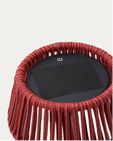 LED stolové/prenosné vonkajšie svietidlo so solárnym panelom ø 11 cm Aldet – Kave Home