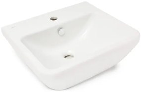Umývadlo VitrA Integra 50x43 cm s otvorom uprostred 7048-003-0001, 1 ks