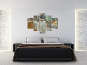 Obraz - Berthe Morisoti, In the Dining Room, reprodukcia (150x105 cm)