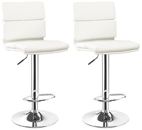 2x Barová stolička Hawaj CL-7006-2 | biela