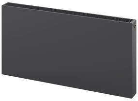 Mexen, Mexen Flat CVF22 panelový radiátor 600 x 1200 mm, spodné pripojenie, 1899 W, antracit - W622F-060-120-66