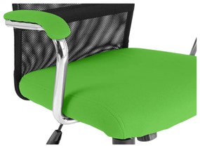Detská stolička Neoseat TEENAGE — látka, čierna / zelená