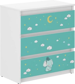 Wooden Toys Detská komoda R-3 SLON