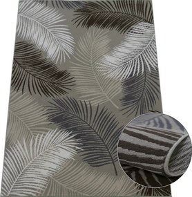 Koberec Lotus 9301 béžovo-sivý obdĺžnik – nízky vlas 8 mm Rozmer: 40x60 cm