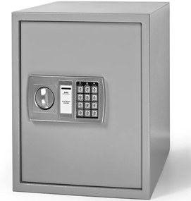 Elektrický nábytkový trezor Security 35x40x40cm strieborný