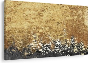 Obraz - Zlatá štruktúra N⁰3 (90x60 cm)