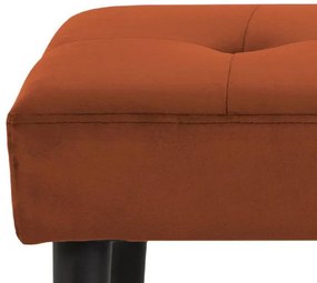 Glory lavica 95 cm oranžová