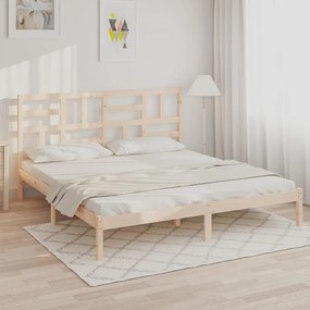 Rám postele masívne drevo 200x200 cm