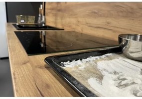 Kuchynská linka ELISE 240 cm v grafitovom prevedení