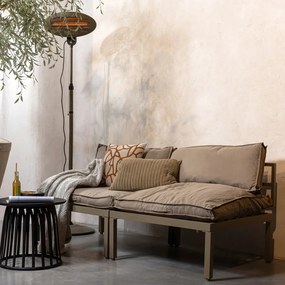 Čierny vonkajší odkladací stolík WOOOD Boy