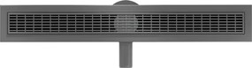Mexen Flat 360° M33 sprchový žľab 60 cm, brúsený grafit, 1E33060-40