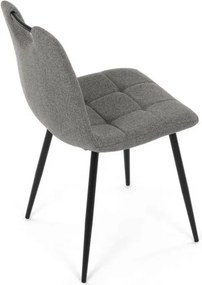 Jedálenská stolička sivá DCL-V2017 GREY2