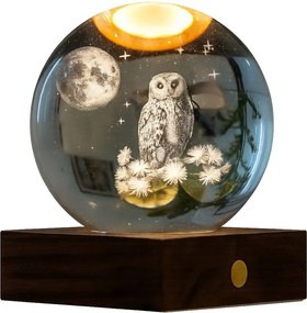 Prenosná svetelná dekorácia na USB ø 8 cm Amber – Gingko