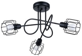 Sollux SL.1118 - Luster na tyči BELUCI 3xE14/40W/230V čierna