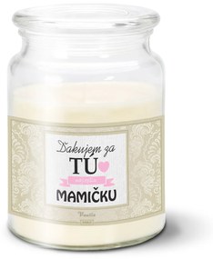 Sablio Sviečka Ďakujem za tú najlepšiu mamičku - 500 g