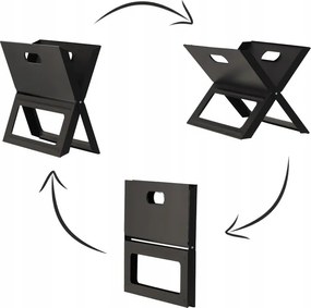 BBQ Meeting SKLADACÍ TURISTICKÝ GRIL 44 x 28,5 x 36 CM *4858