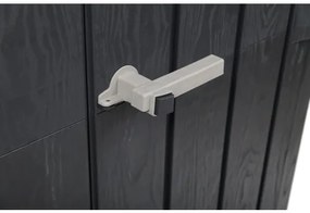 Záhradná skrinka High Stora Way 130x75,6x206,2 cm antracit