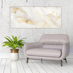 Obraz - Abstrakcia s dekorom (120x50 cm)