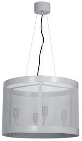 Luster na lanku DRUM 4xE27/60W/230V