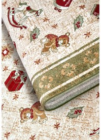 Zelený koberec s vianočným motívom s prímesou bavlny 160x230 cm Toy's Delight Green Christmas – Villeroy&amp;Boch