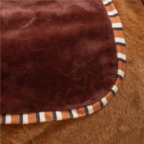 Plyšový skákací koník so zvukom Baby Mix hnedý