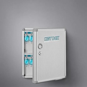 Hliníková skrinka na kľúče (32) Economic Strieborná Hliník/Plast