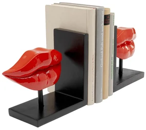 Lips zarážka na knihy dvojdielna červená