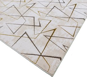 Koberec Esprit 3608 béžový – obdĺžnikový s jemným vzorom Rozmer: 140x190 cm