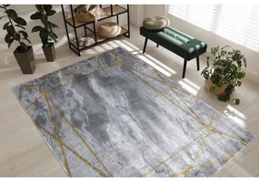 Kusový koberec Teo šedý 240x330cm